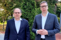 Vučić se sastao sa Šmitom