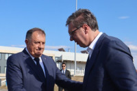 Vučić i Dodik na svečanom otvaranju Doma zdravlja "Srbija"