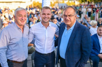 Ivanić, Borenović i Stanivuković na tribini PDP: I Paprikovac podržava DJELA VIDEO