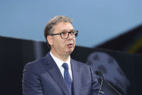 Vučić i šef delegacije EU na sastanku u Beogradu