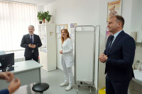 Šeranić: Zadovoljni smo dostignutim stepenom izgradnje novog bloka bolnice