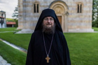 Iguman Sava u posjeti Kraljevskom dvoru