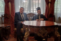 Dodik se sastao sa mitropolitom budimskim Lukijanom