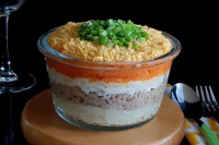 Mimoza salata s tunjevinom