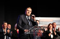 Dodik: Kandidat SNSD-a za gradonačelnika Zoran Adžić i odbornička lista ove partije najbolja politička ponuda u Gradišci