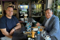 O čemu su razgovarali Dodik i Šobot na popodnevnom druženju?