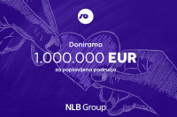 NLB Grupa donira milion evra za ublažavanje posljedica razornih poplava u BiH
