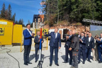 Svečano pušten distributivni čelični gasovod na Jahorini