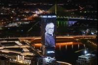 Dva srpska velikana ukrasila Kulu Beograd