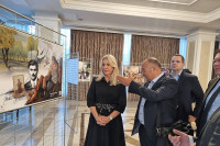 Promocija „Grafika o velikanima“ u Banjaluci: U čast Tesle, Milankovića, Šumanovića…