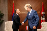 Dodik sa Sorekom: Srpska podržava evropski put