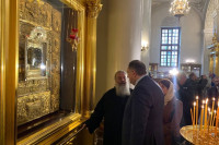Dodik o značaju Hrama Kazanjske ikone (FOTO)