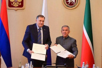 Predsjednik Dodik sa Korbačenkom: Jačaćemo saradnju Srpske i Tatarstana