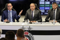 Izašli pred javnost: Kako Mijatović i Lazović vide budućnost Partizana