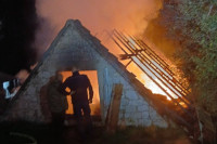 Pronađena municija, izazvan požar u selu Stepen (FOTO)