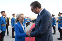 Vučić ispratio Lajen: Hvala na svoj pomoći, podršci i razumevanju