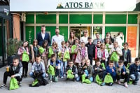 ATOS BANK tradicionalno obilježila Dan štednje sa osnovcima