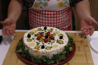 Bez slane torte „Snježna kraljica“ nema slavske trpeze!