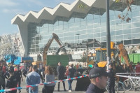 Nadzorne kamere snimile trenutak tragedije u Novom Sadu (UZNEMIRUJUĆI SNIMAK)
