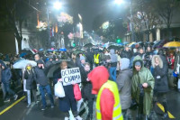 Protest u Beogradu zbog nesreće u Novom Sadu