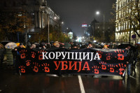 "Poljubili vrata": Demonstranti u Beogradu nisu uspjeli predati zahtjeve