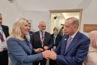 Cvijanovićeva sa Erdoganom: Zahvalna na dugogodišnjoj saradnji