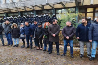 Blokada suda i tužilaštva u Novom Sadu