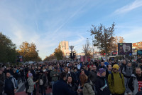 "Bulevar krvavih ruku": Novi protest u Novom Sadu (VIDEO)