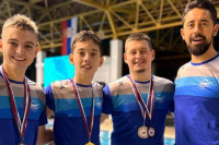 Otvoreno prvenstvo Srbije: Deset medalja plivačima Leptira u Novom Sadu