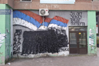 Prefarban mural posvećen junacima sa Košara u Kosovskoj Mitrovici