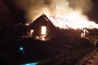 Izbio veliki požar u Ribniku (VIDEO)