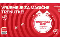 Praznične m:tel Pretplata tarife - Vrijeme je za magične trenutke!