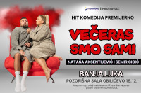 Komedija "Večeras smo Sami" u "Jazavcu"