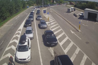 Gužve na četiri granična prelaza