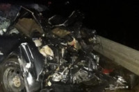 Golf smrskan: Stravične fotografije automobila u kojem je nastradao mladić