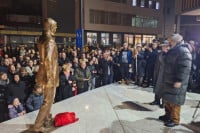 Foča dobila spomenik Gavrilu Principu