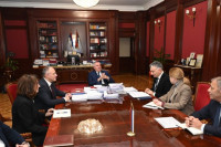 Višković sa predstavnicima kompanije "Azvirt": Srpska posvećena razvoju putne infrastrukture