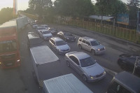 Gužve na pet graničnih prelaza