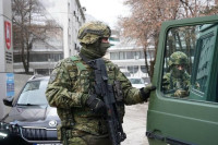 Pripadnici KFOR-a u Peći izveli vježbu evakuacije