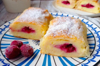 Recept dana: Posna pita sa višnjama i pudingom