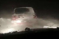 Potpuna obustava saobraćaja na izlazu iz Šamca