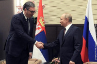 Putin čestitao Vučiću novogodišnje i božićne praznike