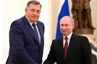 Predsjednik Putin čestitao predsjedniku Dodiku Novu godinu i Božić (FOTO)