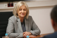 Krištova primila u oproštajnu posjeti generala Štica