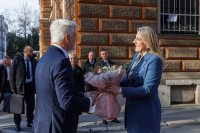 Cvijanovićeva dočekala predsjednika Češke