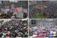 Protestna okupljanja širom Srbije