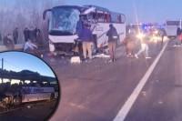 U sudaru dva autobusa poginule dvije osobe