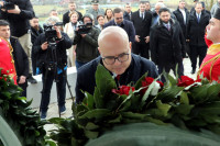 Vučević položio vijenac povodom Međunarodnog dana sjećanja na žrtve Holokausta u Beogradu
