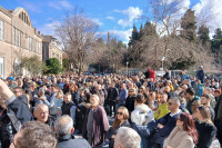 Protest u Trebinju: Otac pretučenog maloljetnika traži odgovornost (VIDEO)