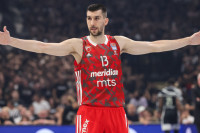 Dobrić postao deseti najbolji strijelac u istoriji KK Crvena zvezda